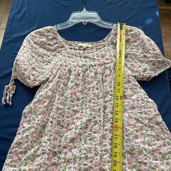 Chelsea & Violet Bohemian Kids Blouse SZ S Floral Pattern* - Picture 7 of 9